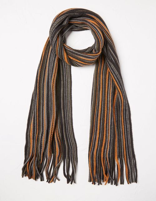 Mens Vertical Stripe Scarf