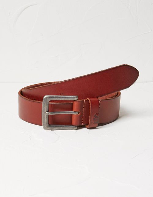 Mens Mens Italian Leather Belt