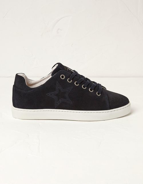 Thea Suede Star Trainers