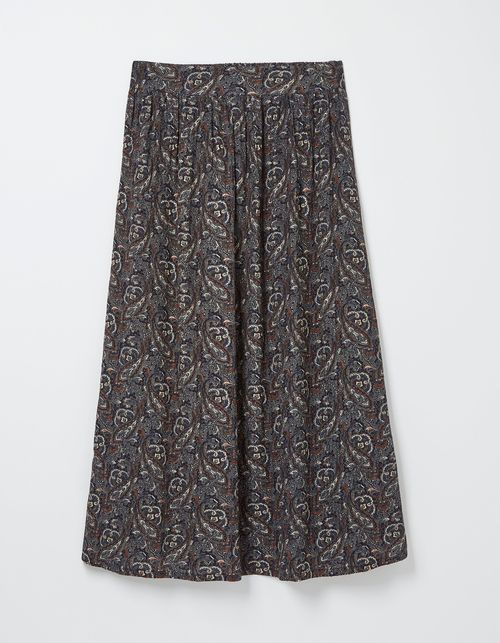 Estelle Paisley Midi Skirt