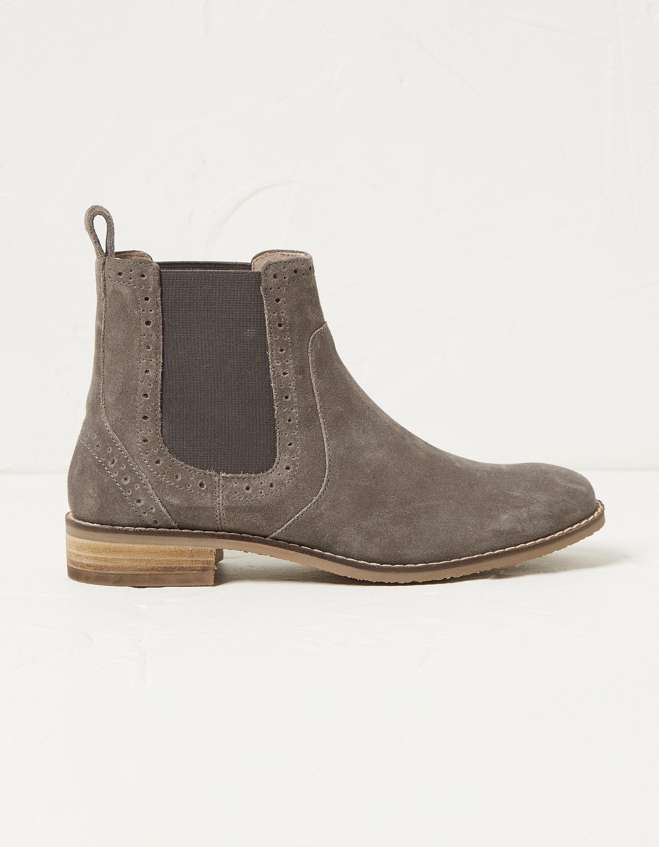 Fat face shop grey ankle boots