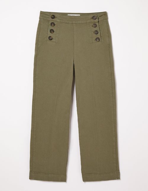 Faye Cropped Sailor Trousers