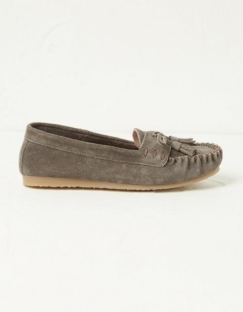 Suede Moccasins