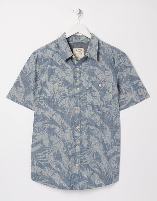 Mens Padson Palm Print Shirt