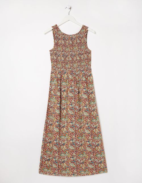 Anna Spirit Paisley Midi Dress