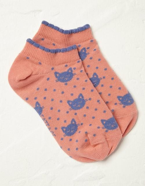 One Pack Cat Trainer Socks