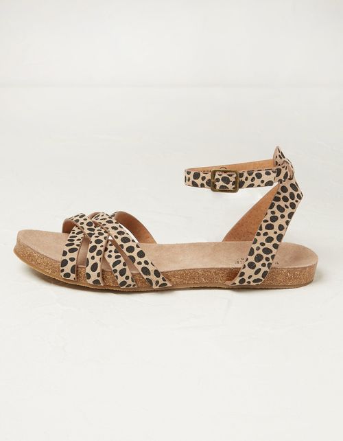 Beth Animal Print Sandals