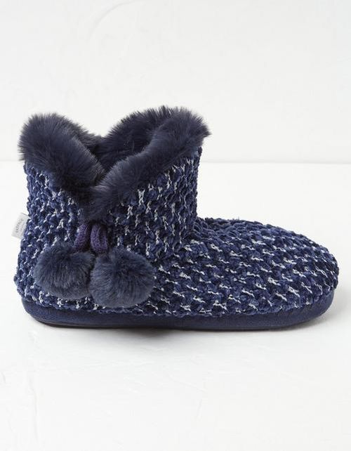 Millie Chenille Slipper Boots