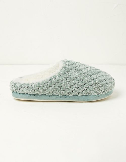 Millie Chenille Mule Slippers