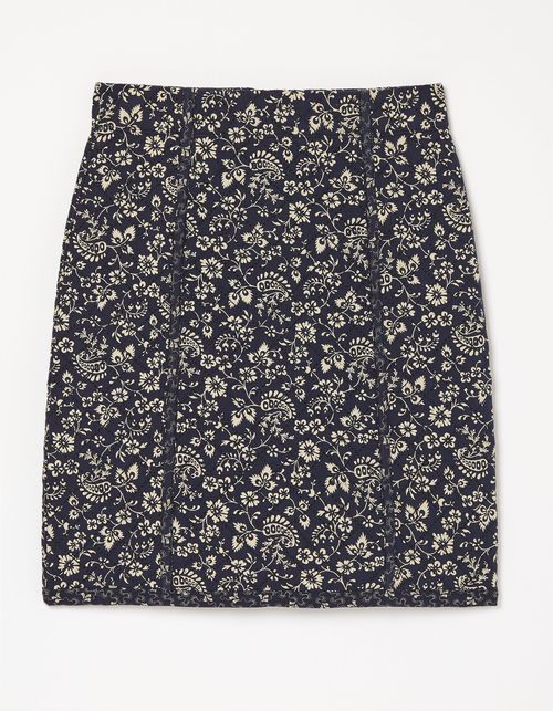 Jennie Quilted Wave Dot Skirt