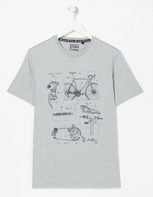 Mens Bike Sketch T-Shirt