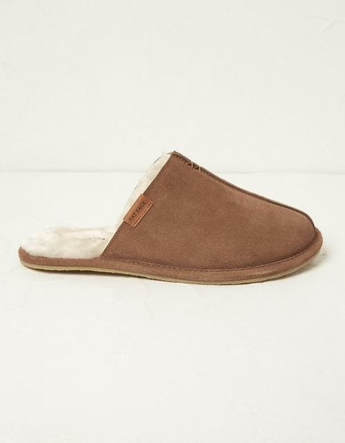 Mens Stockbridge Suede Mules