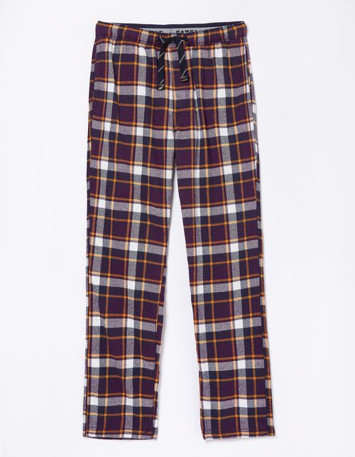 Mens Snowshill Checked Pyjama...