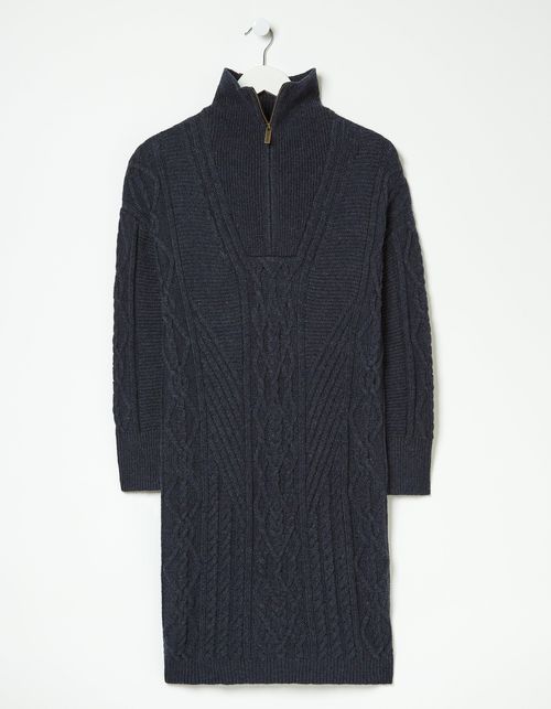 Alana Half Neck Knitted Dress