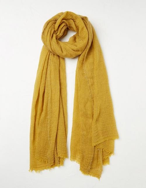 Plain Crinkle Scarf