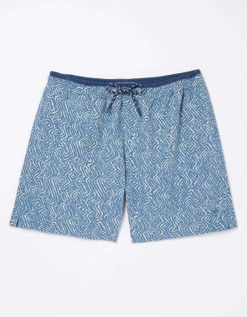 Mens Trevose Tile Print Swim...