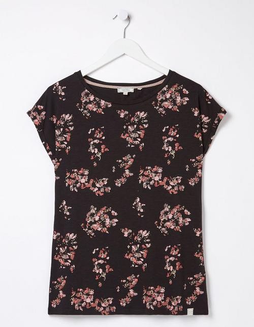 Ivy Blush Floral Graphic Tee