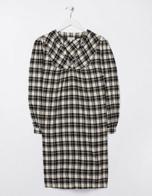 Jessie Check Smock Dress