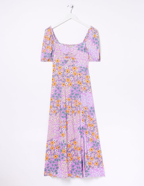 Tania Meadow Floral Midi Tea...