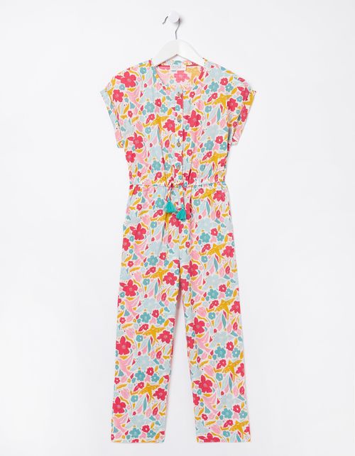 Amber Bright Blooms Jumpsuit