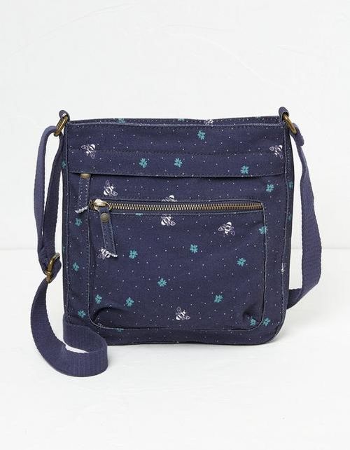 Mini Crossbody Bee Print Bag