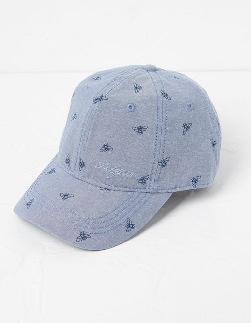 Printed Bee Baseball Cap