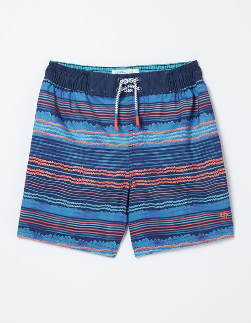 Stripe Swim Shorts