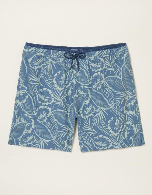 Mens Trevose Palm Print Swim...