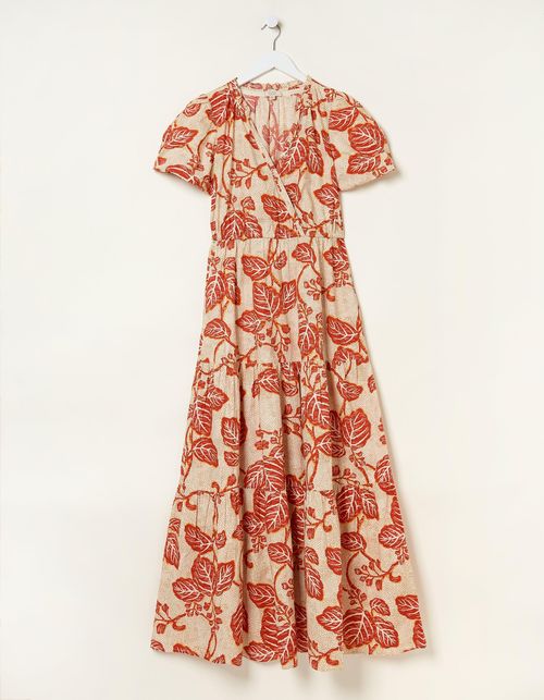 Aubrey Vine Floral Maxi Dress