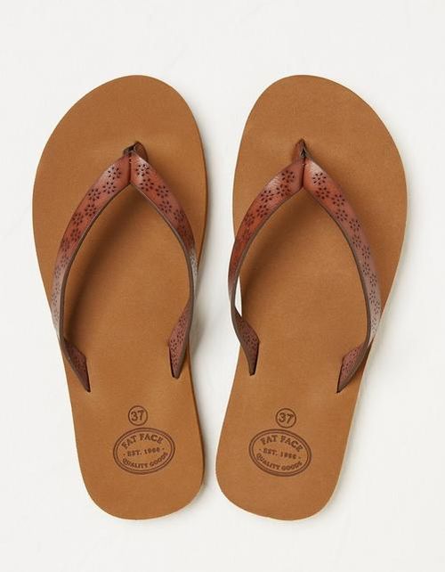 Emmy Lasercut Flip Flops