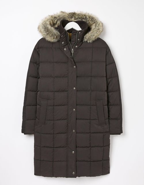 Sienna Quilted Mid Length Coat