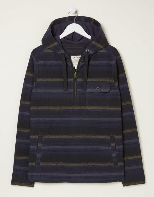 Mens Trescowe Stripe Half Zip...