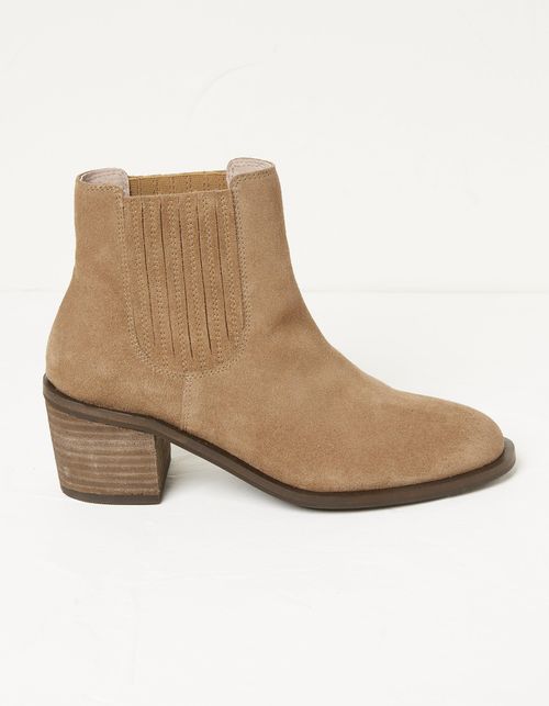 Zara Block Heel Chelsea Boot