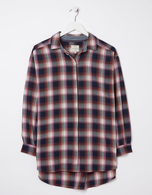 Billie Longline Check Shirt