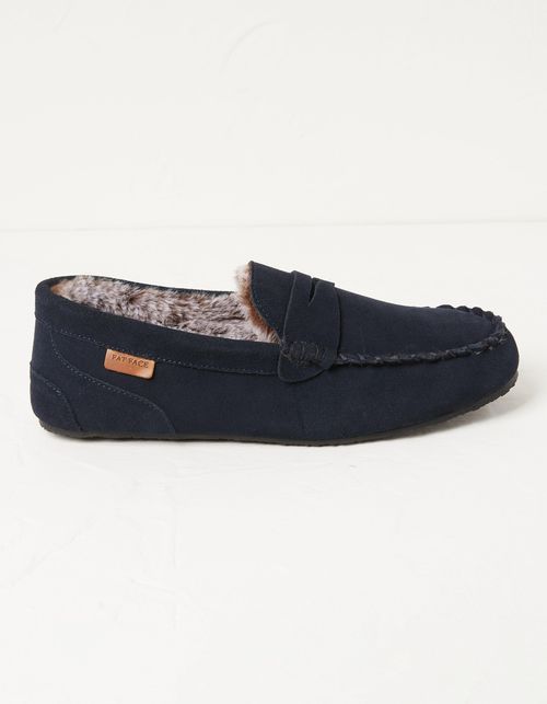 Mens Finn Suede Moccasins