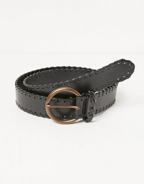 Whipstitch Western Belt