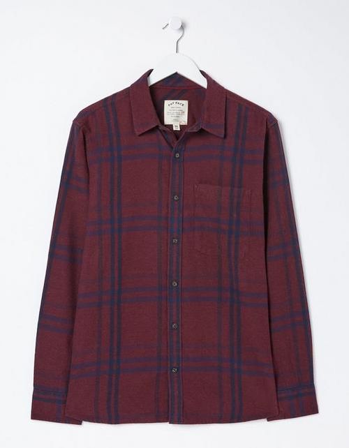 Mens Windowpane Check Shirt