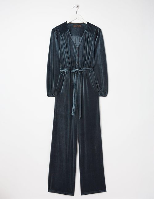 Juniper Velvet Jumpsuit