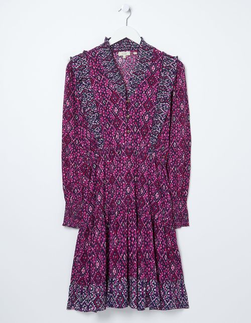 Darcey Ikat Geo Dress