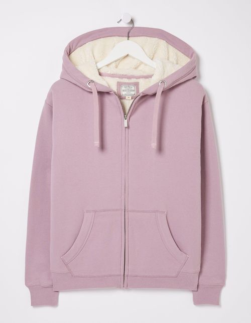 Brooke Zip Through Hoodie : Brooke Zip Through Hoodie : Brooke Zip Through  Hoodie Plum2XL