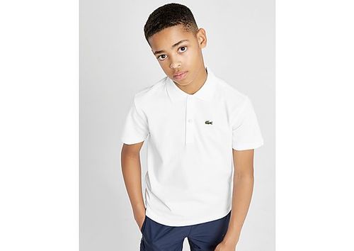 Lacoste Sport Polo Shirt White - Kids | Compare | Bullring