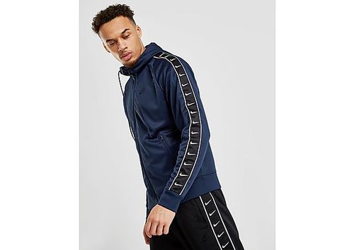 Nike Tape Full Hoodie - Blue - Mens | Compare | Shopping Centre Leicester