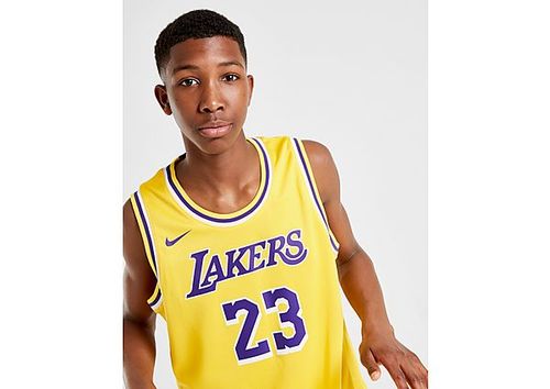 Sebneei Nba James Basketball Jersey No. 23 / Lakers Jersey Set Kids Adults Yellow L