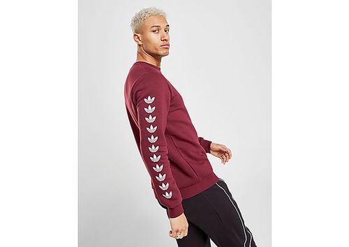 adidas Tape QQR Crew Sweatshirt - Red Mens | Compare | Buchanan Galleries