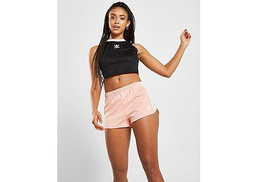 adidas Originals 3-Stripes Poly Shorts - Pink - Womens Compare | Union Square Aberdeen Shopping Centre
