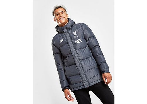 New Balance Liverpool Manager's Jacket - Grey - Mens | Compare | Highcross Shopping Centre Leicester