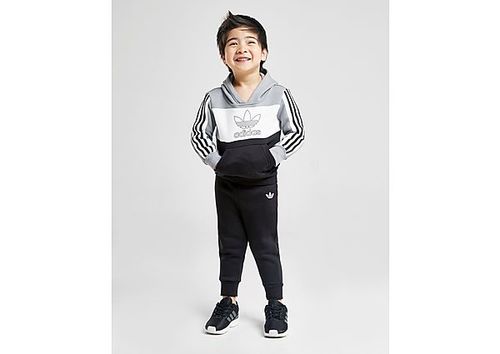 adidas Originals Spirit Overhead Tracksuit Infant - Grey - Kids | Compare | Square Aberdeen Centre