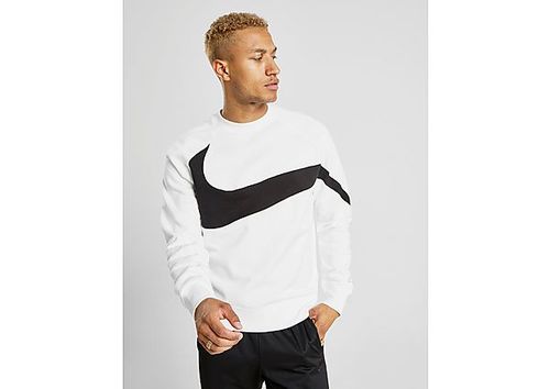 Nike Swoosh BB Crew Sweatshirt - White Mens | Compare | Buchanan