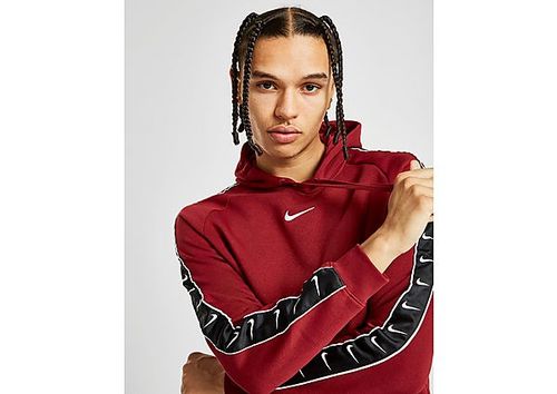 Nike Tape Fleece Overhead Hoodie - Red Mens | Compare | Cabot Circus