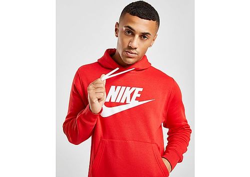 Nike Foundation Large Logo Hoodie - Red - Mens | Compare | Union Square Aberdeen Shopping